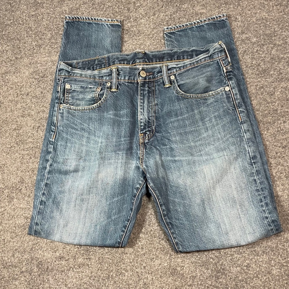 Levi's 520 Taper Fit Straight Leg 90's Denim Jeans Mens Size 31x32 (fits 34x30)